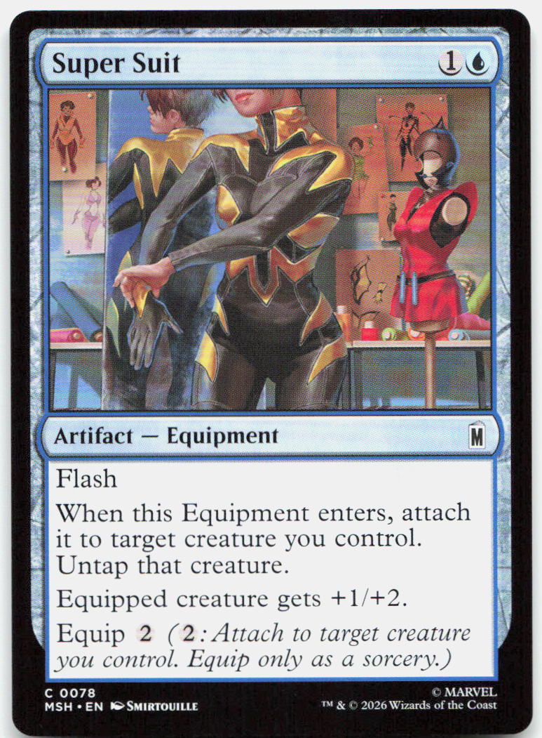 Super Suit NM C Marvel Super Heroes 78