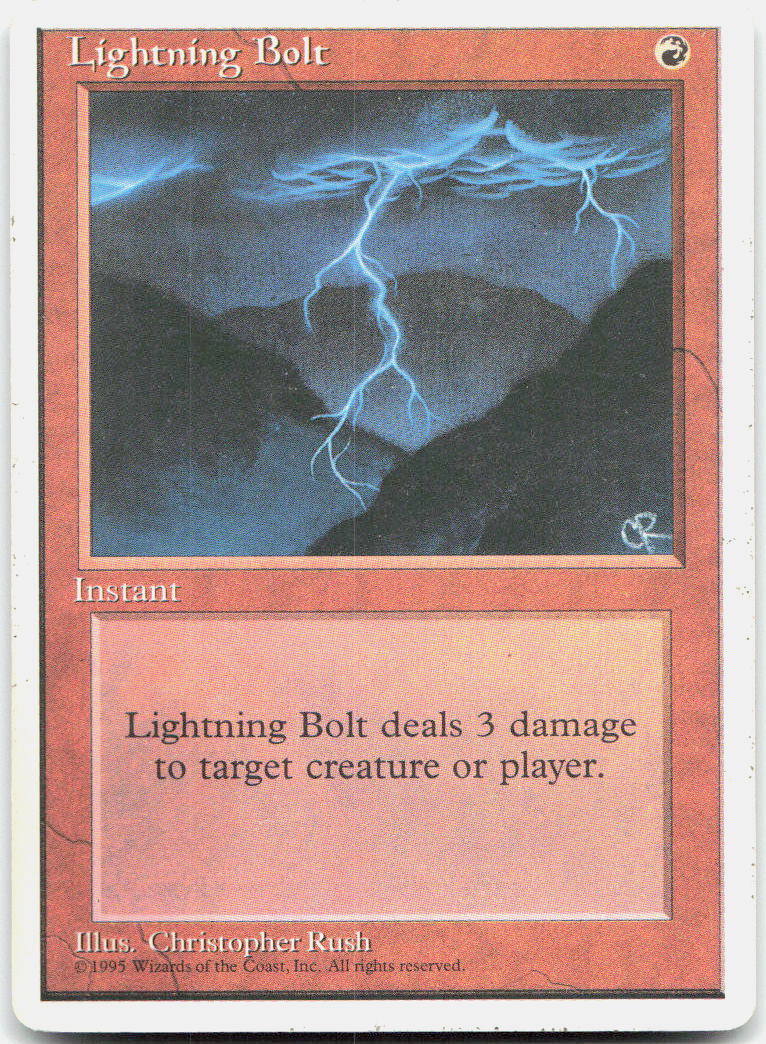 Lightning Bolt NM C Fourth Edition 226