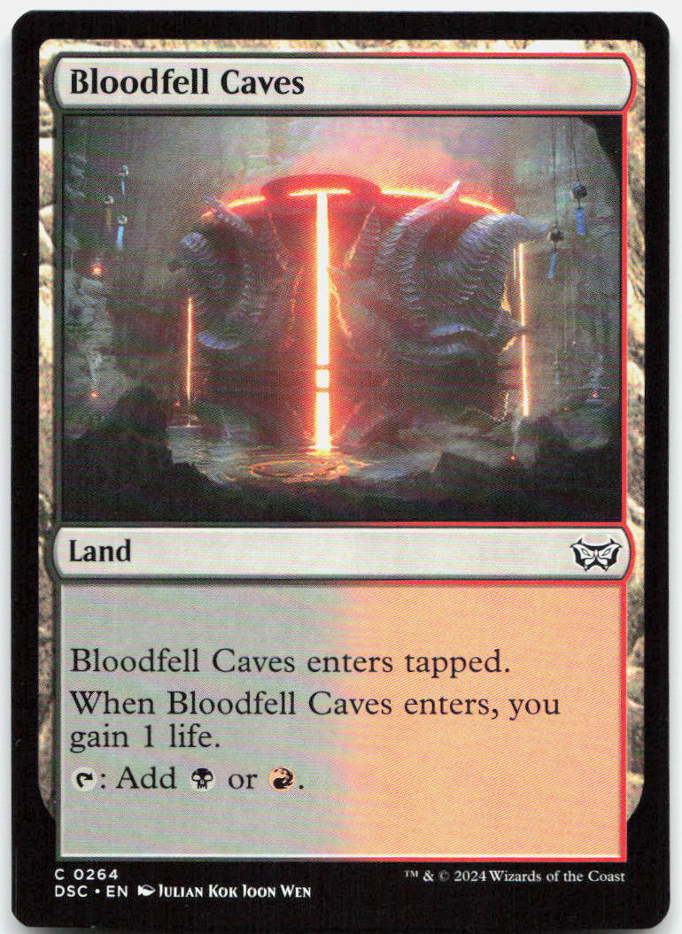 Bloodfell Caves NM L Kamigawa: Neon Dynasty 264