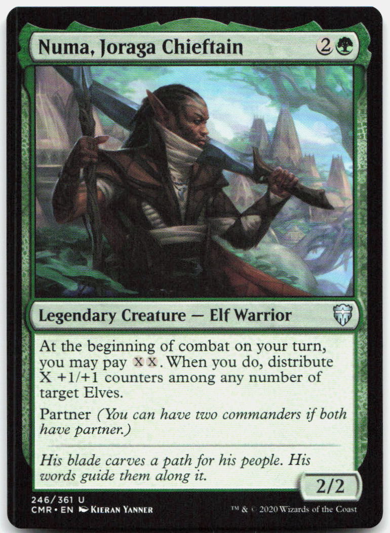 Numa, Joraga Chieftain NM U Commander Legends 246