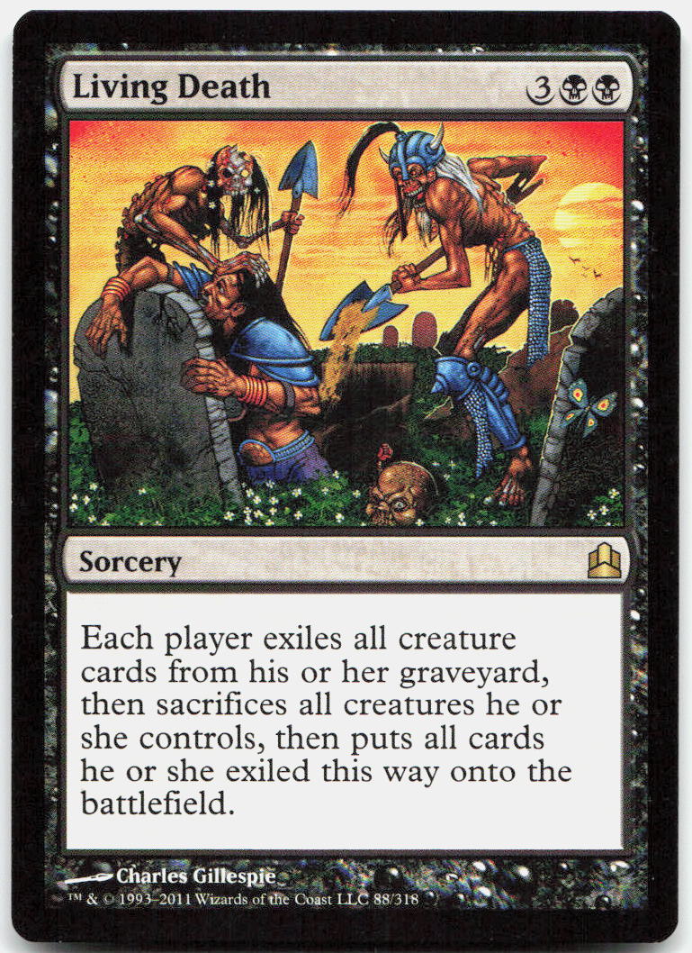 Living Death NM R Commander 88