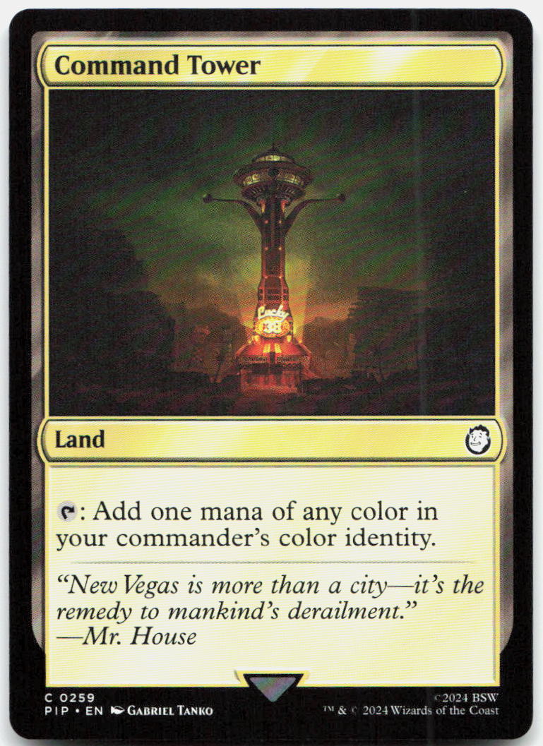Command Tower NM C Universes Beyond: Fallout 259