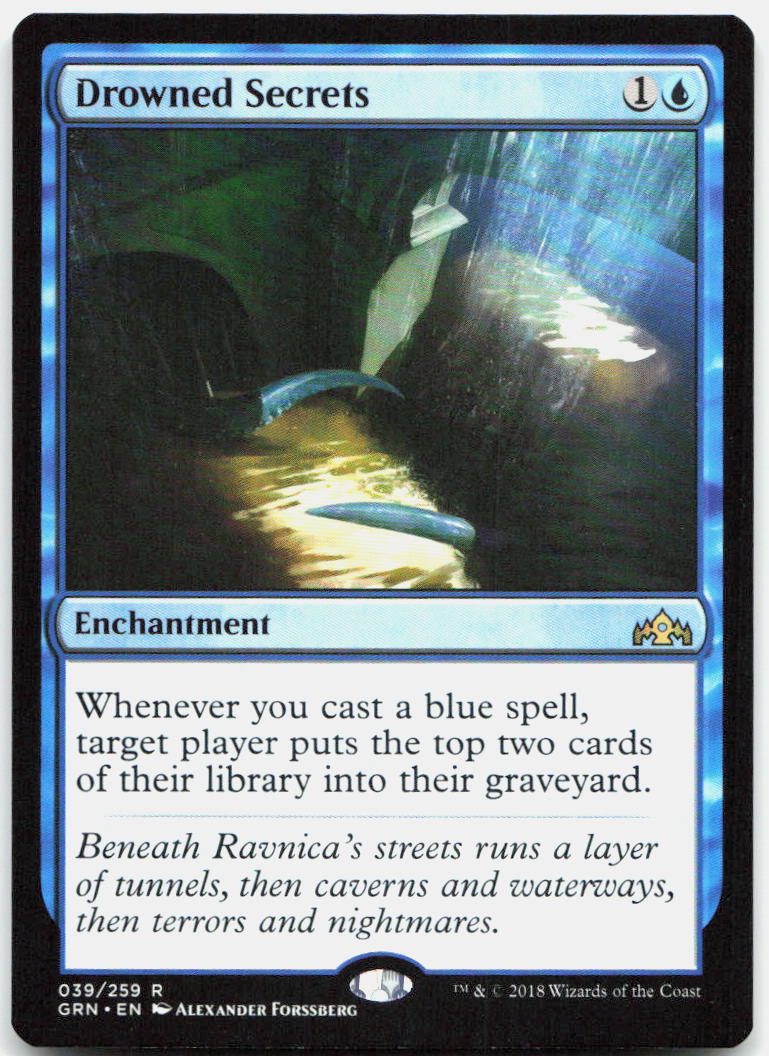 Drowned Secrets NM R Guilds of Ravnica 39