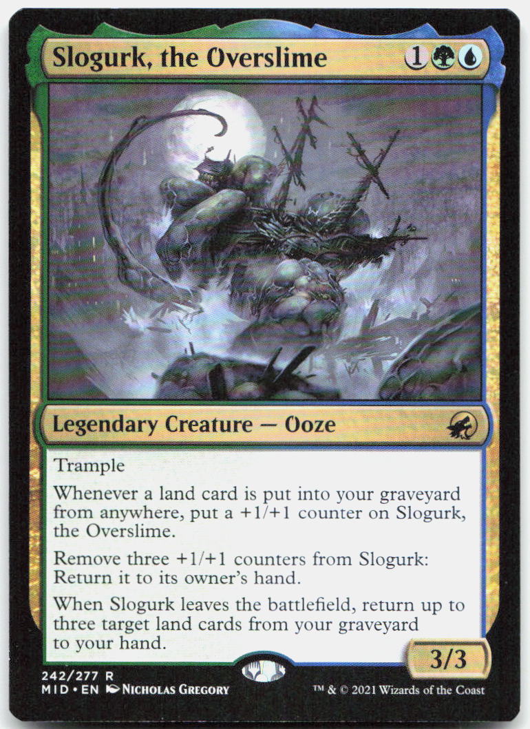 Slogurk, the Overslime NM R Innistrad: Midnight Hunt 242