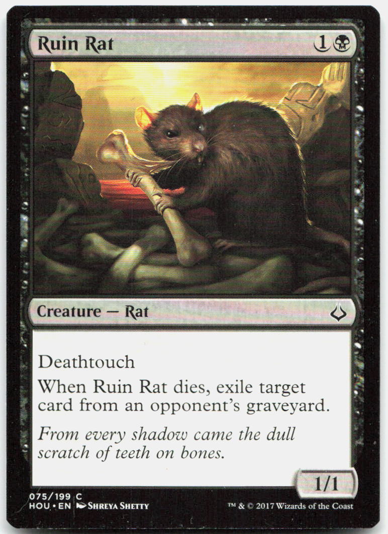 Ruin Rat NM C Hour of Devastation 75