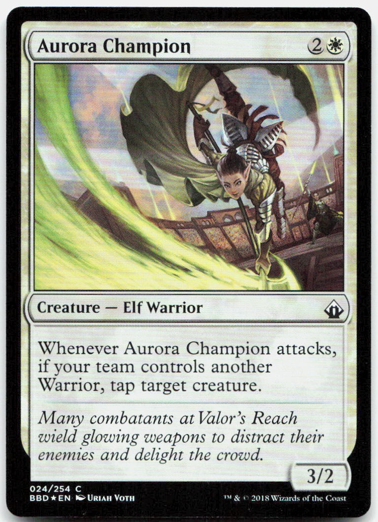 Aurora Champion NM Foil C Battlebond 24