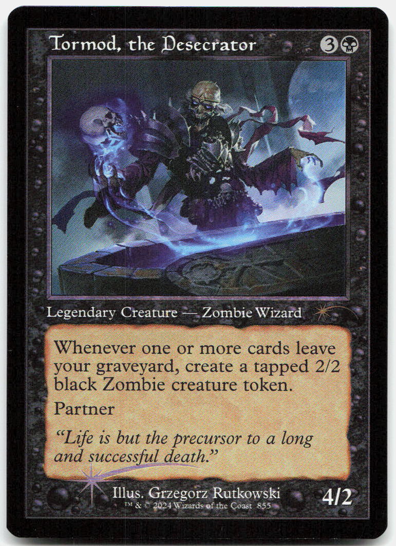 Tormod, the Desecrator (Retro Frame) NM Foil U Secret Lair Drop Series 855