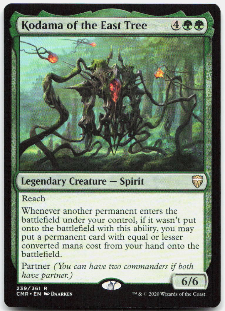 Kodama of the East Tree NM R Commander Legends 239