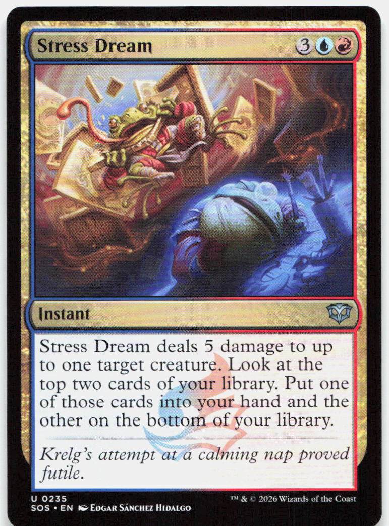 Stress Dream NM U Secrets of Strixhaven 235