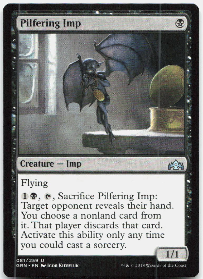 Pilfering Imp NM U Guilds of Ravnica 81