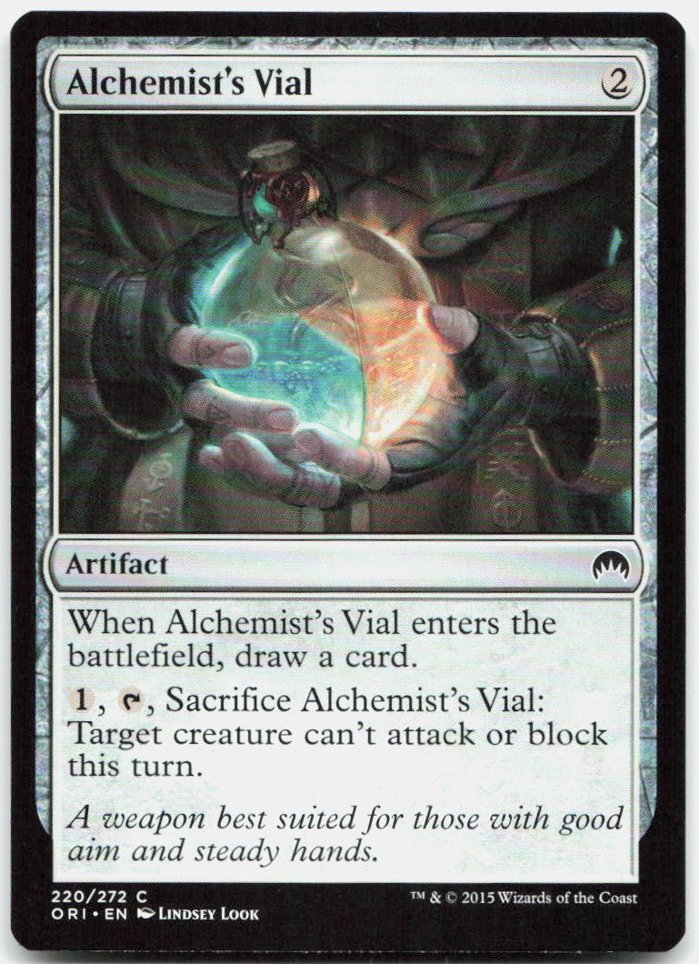 Alchemist's Vial NM C Magic Origins 220