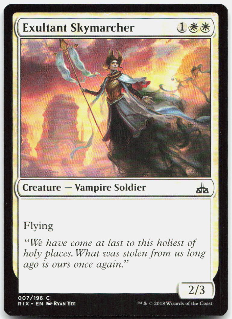 Exultant Skymarcher NM C Rivals of Ixalan 7