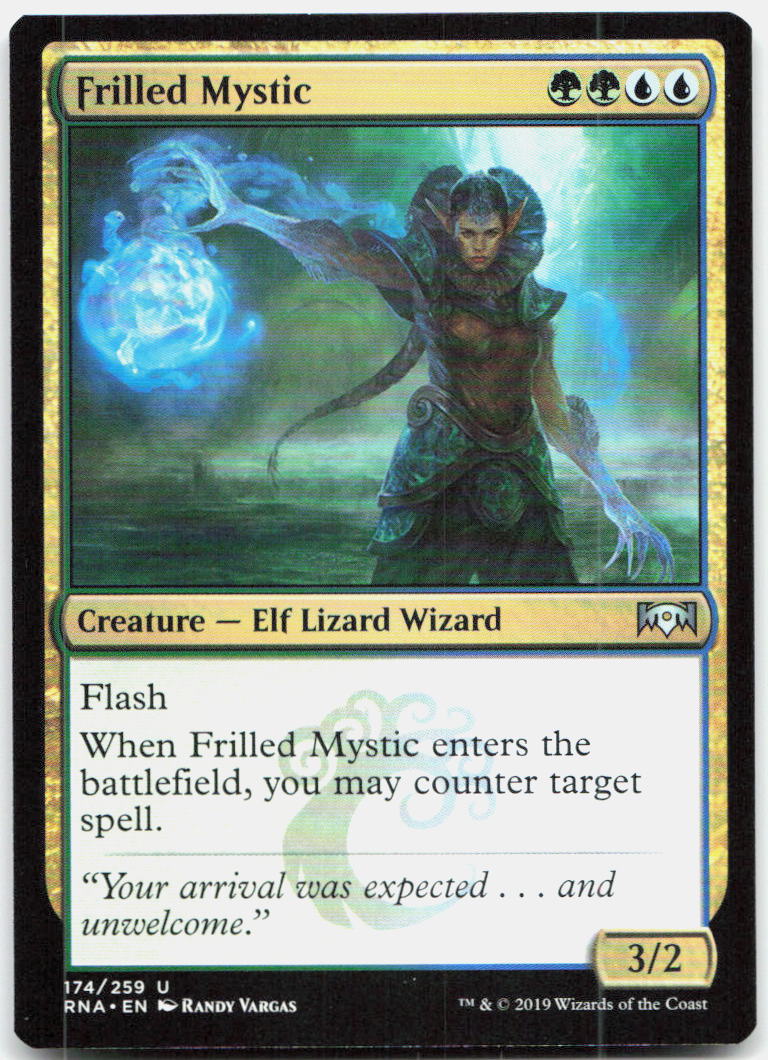 Frilled Mystic NM U Ravnica Allegiance 174