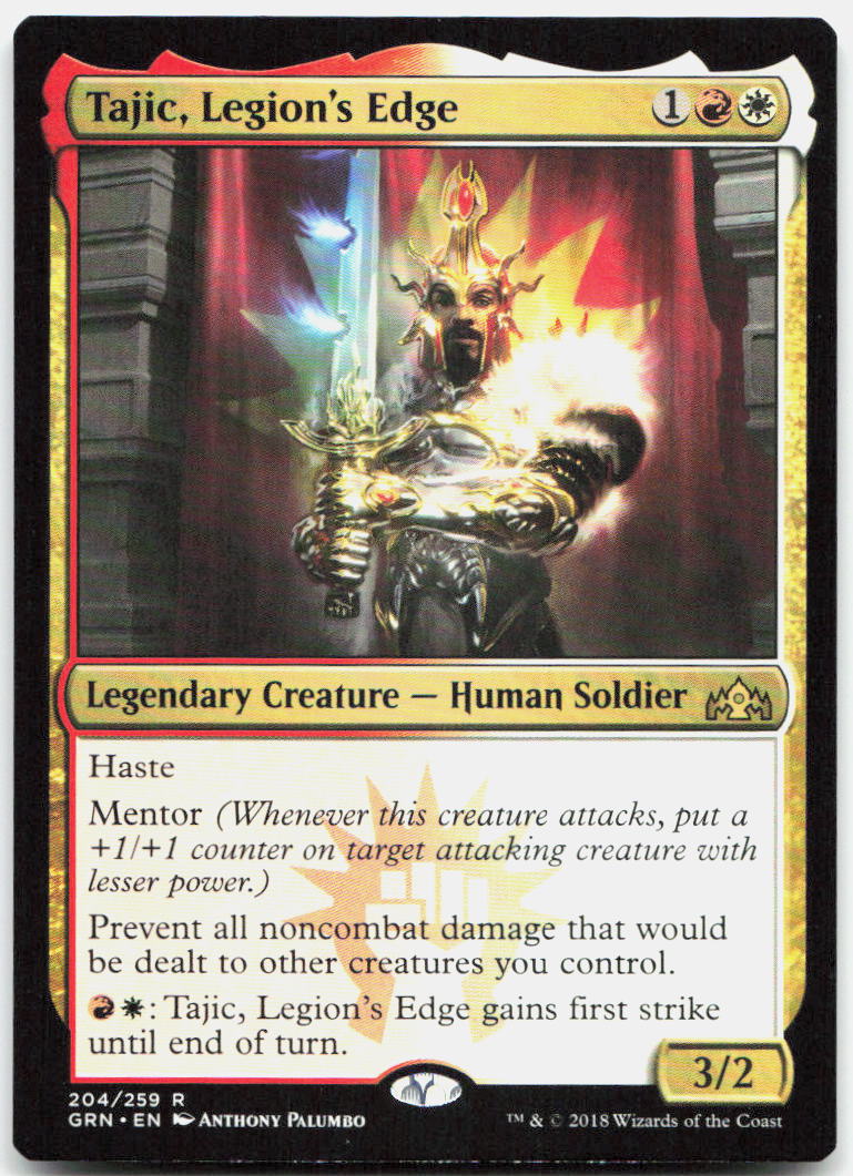 Tajic, Legion's Edge NM R Guilds of Ravnica 204