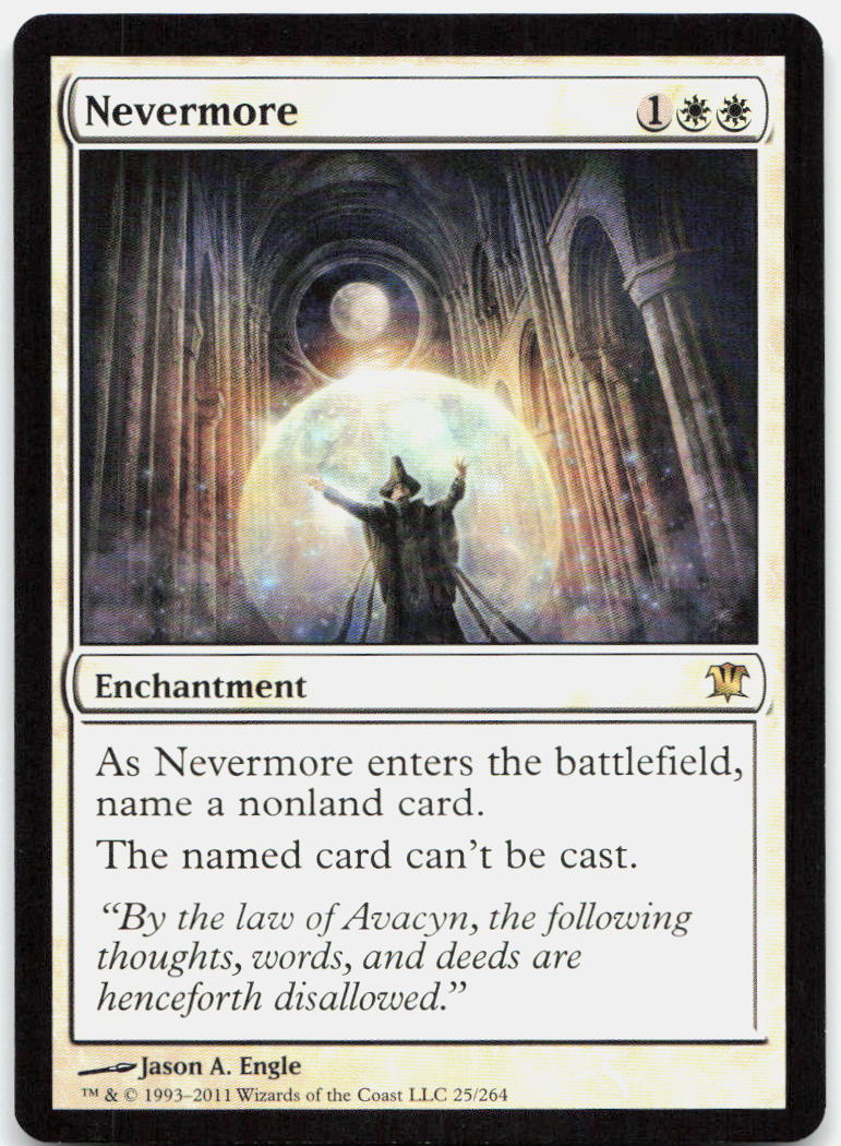 Nevermore NM R Innistrad 25
