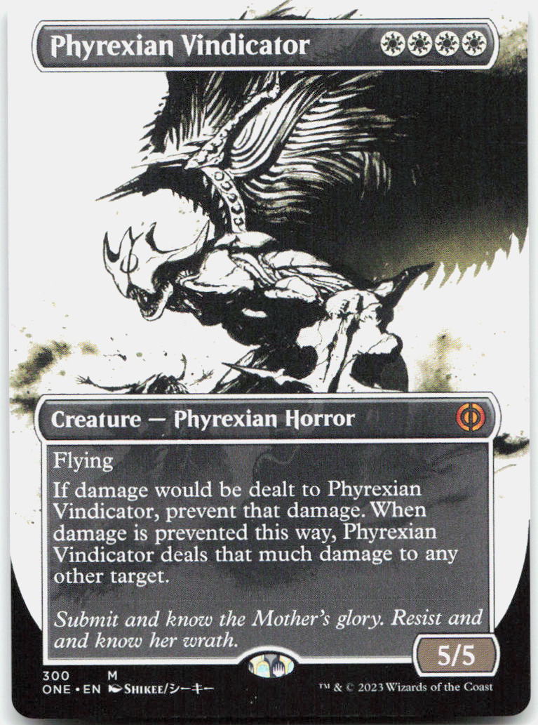 Phyrexian Vindicator (Showcase) NM M Phyrexia: All Will Be One 300