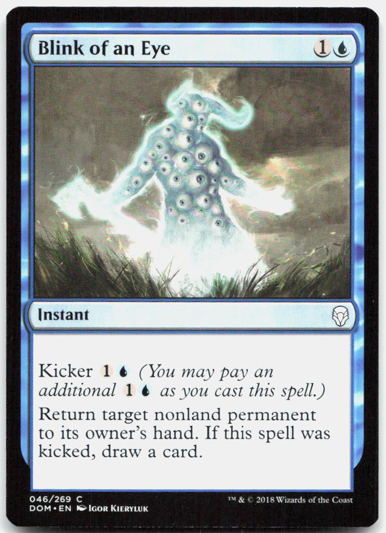 Blink of an Eye NM C Dominaria 46