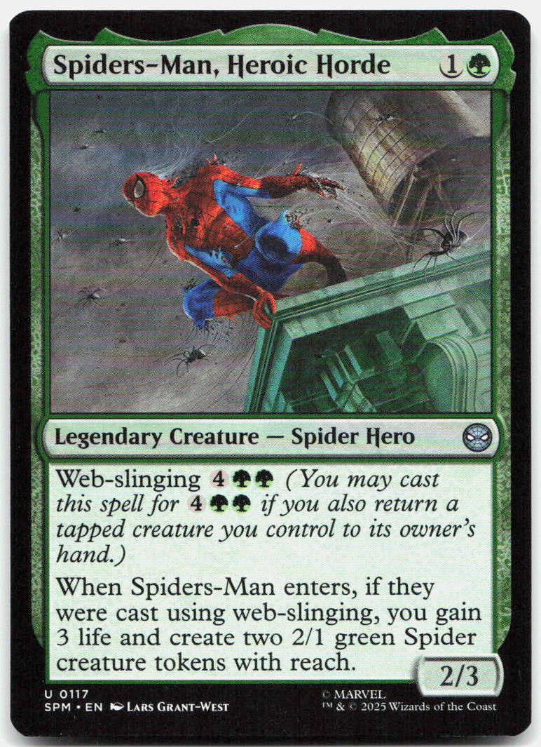 Spiders-Man, Heroic Horde NM U Marvel's Spider-Man 117