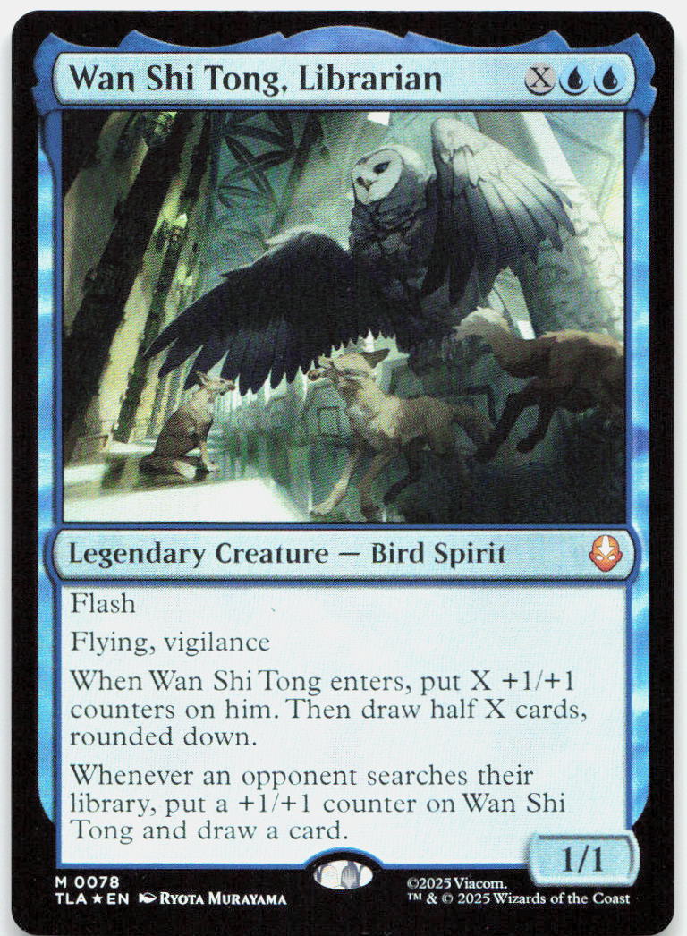 Wan Shi Tong, Librarian NM Foil M Avatar: The Last Airbender 78