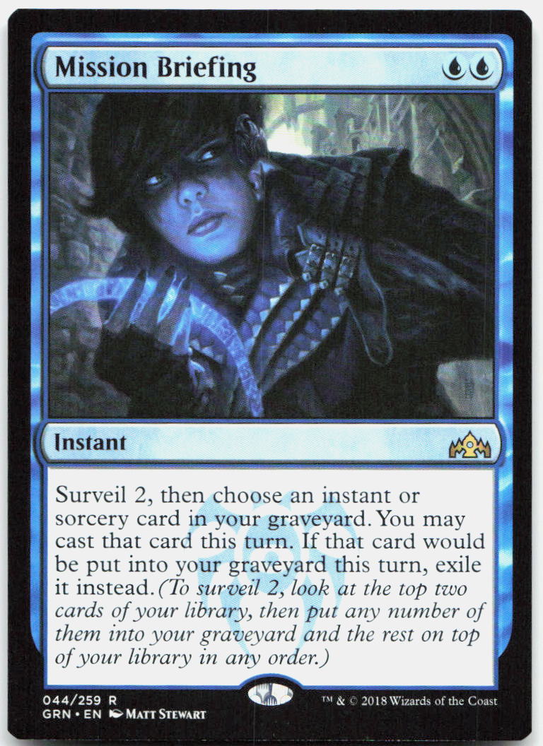 Mission Briefing NM R Guilds of Ravnica 44