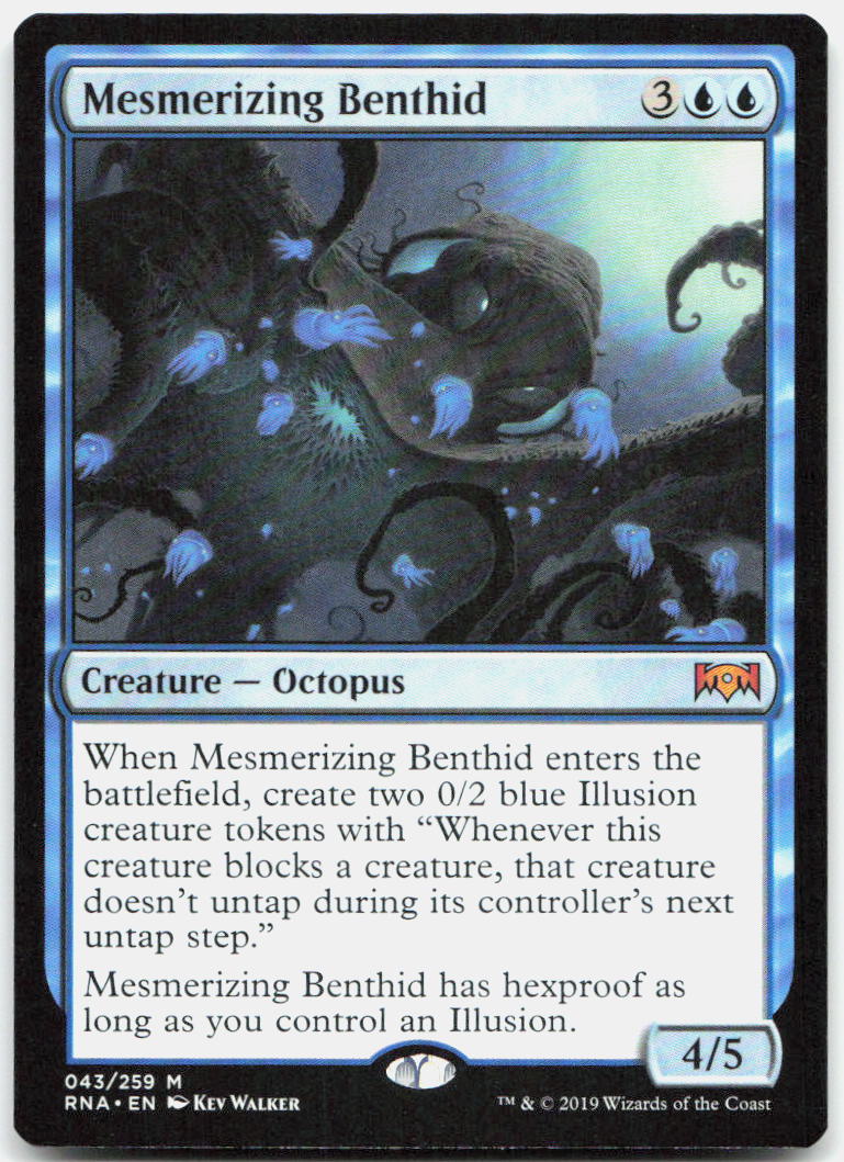 Mesmerizing Benthid NM M Ravnica Allegiance 43