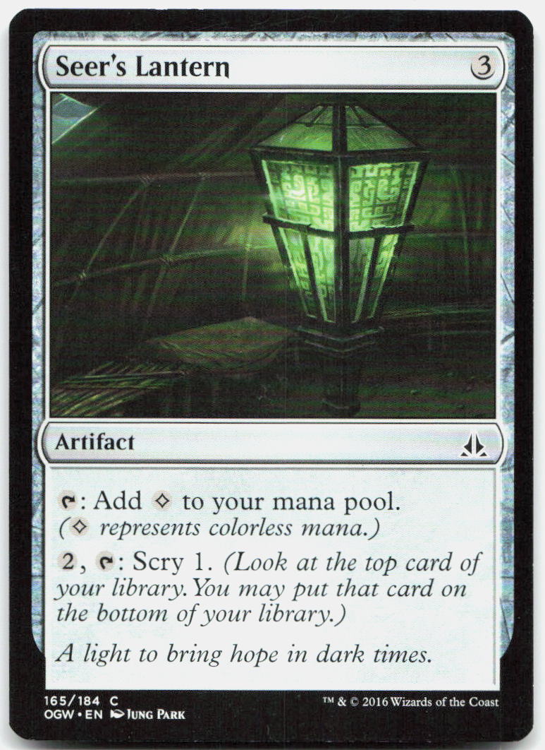 Seer's Lantern NM C Oath of the Gatewatch 165