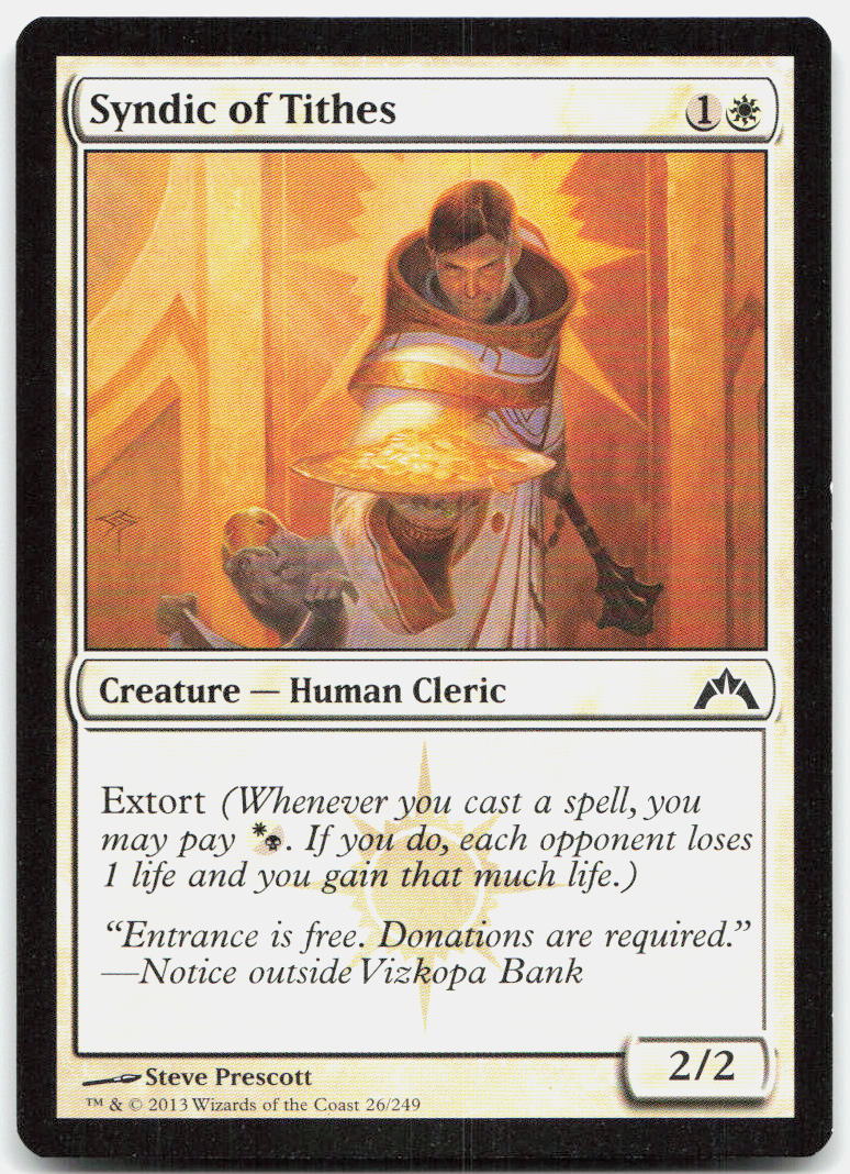 Syndic of Tithes NM C Gatecrash 26