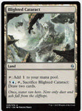 Blighted Cataract NM U Battle for Zendikar 229