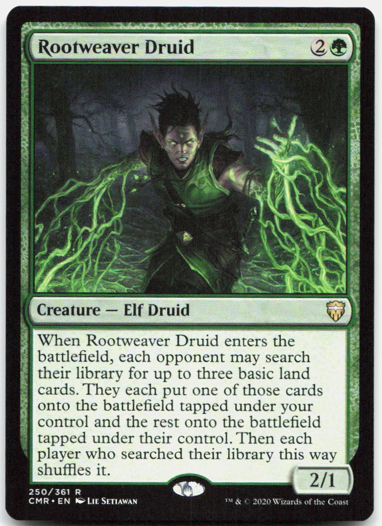 Rootweaver Druid NM R Commander Legends 250