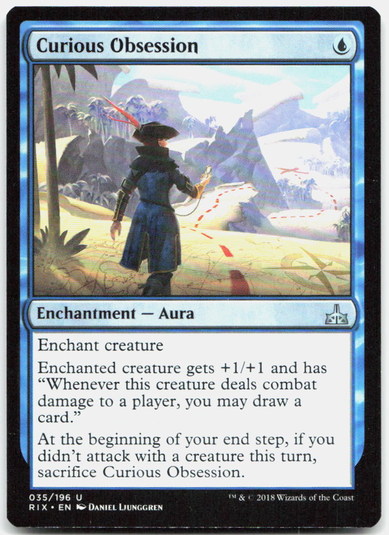 Curious Obsession NM U Rivals of Ixalan 35