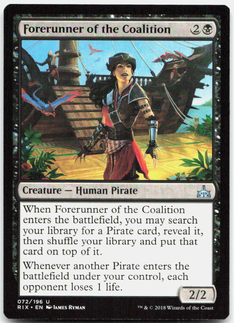 Forerunner of the Coalition NM U Rivals of Ixalan 72
