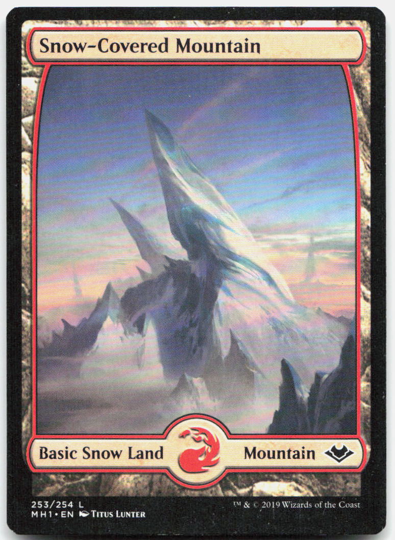 Snow-Covered Mountain NM L Modern Horizons 253