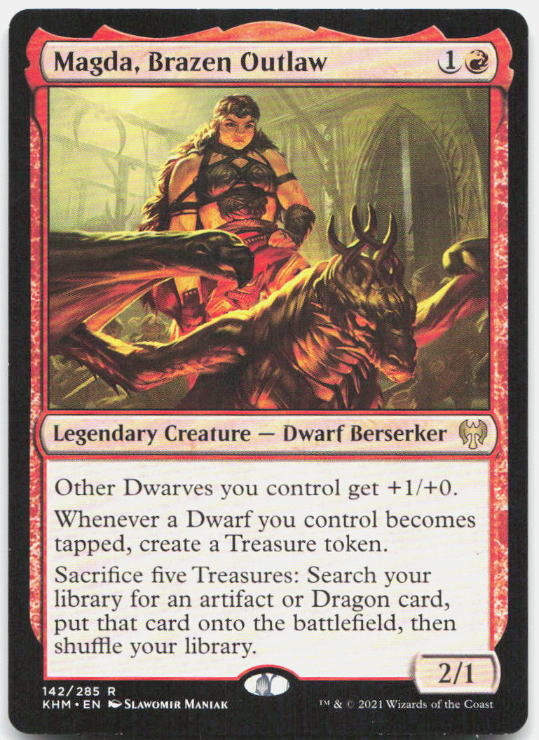 Magda, Brazen Outlaw NM R Kaldheim 142