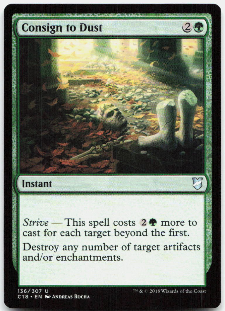 Consign to Dust NM U Commander 2018 136