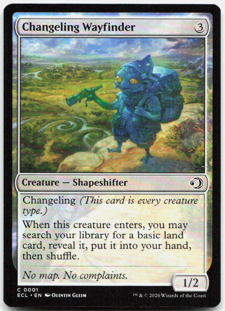 Changeling Wayfinder NM C Lorwyn Eclipsed 1