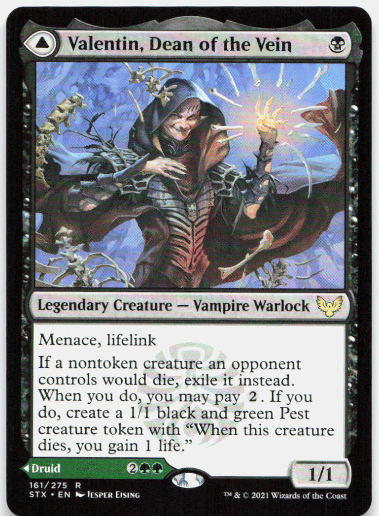 Valentin, Dean of the Vein NM R Strixhaven: School of Mages 161