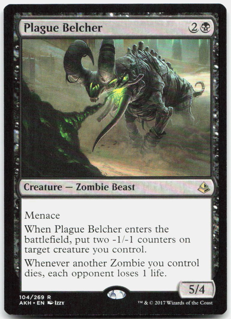 Plague Belcher NM R Amonkhet 104