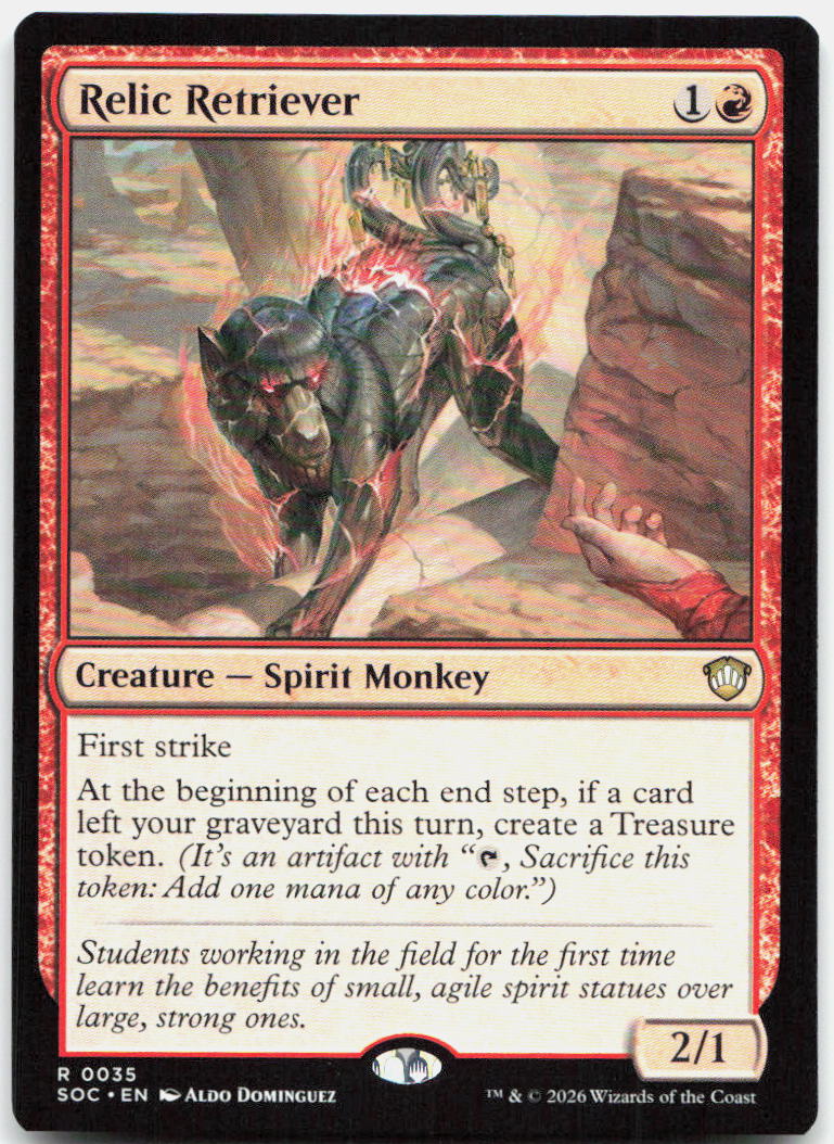 Relic Retriever NM R Commander: Secrets of Strixhaven 35
