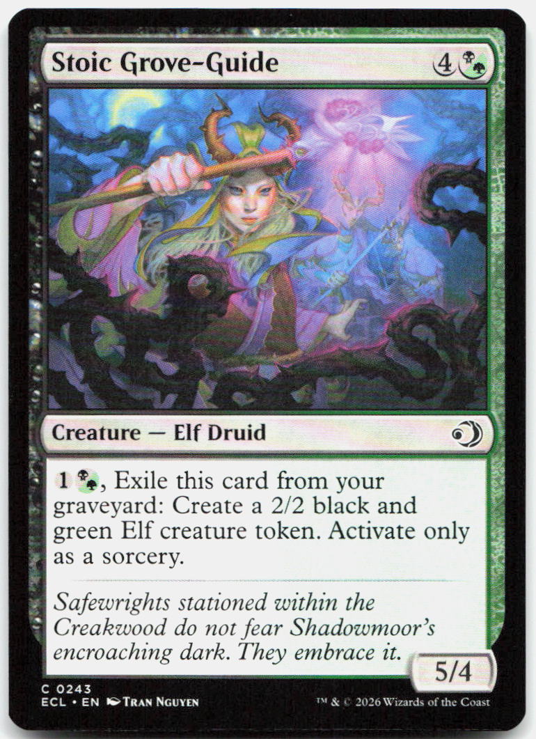 Stoic Grove-Guide NM C Lorwyn Eclipsed 243