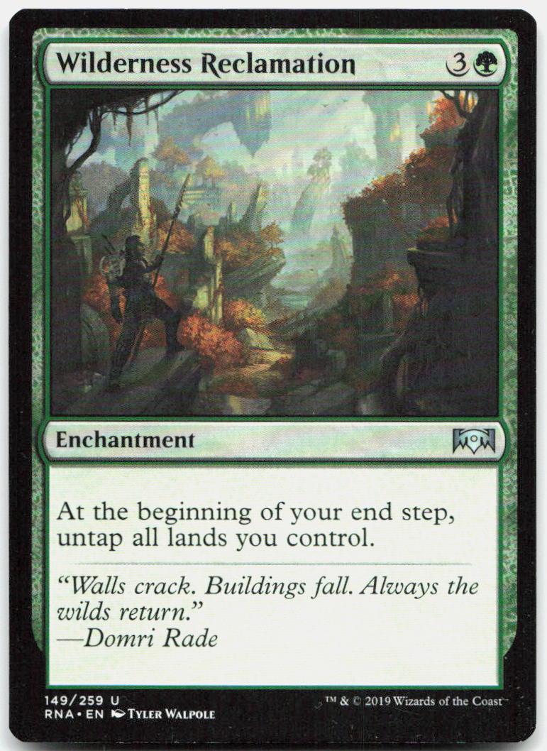 Wilderness Reclamation NM U Ravnica Allegiance 149