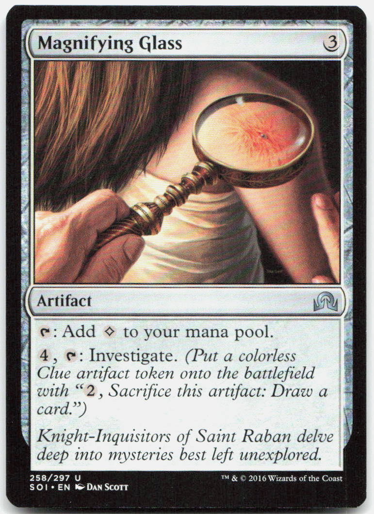 Magnifying Glass NM U Shadows over Innistrad 258