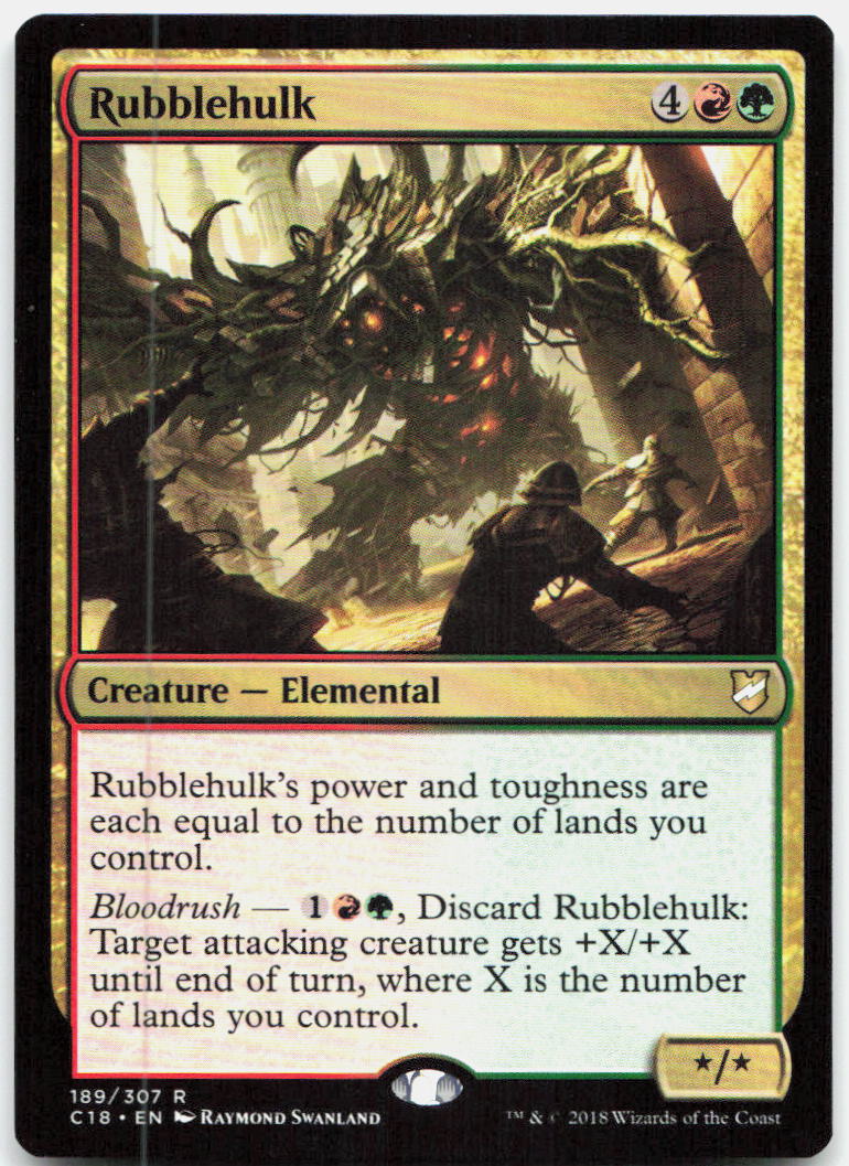 Rubblehulk NM R Commander 2018 189