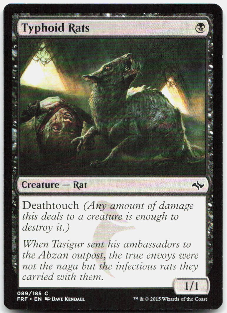 Typhoid Rats NM C Fate Reforged 89