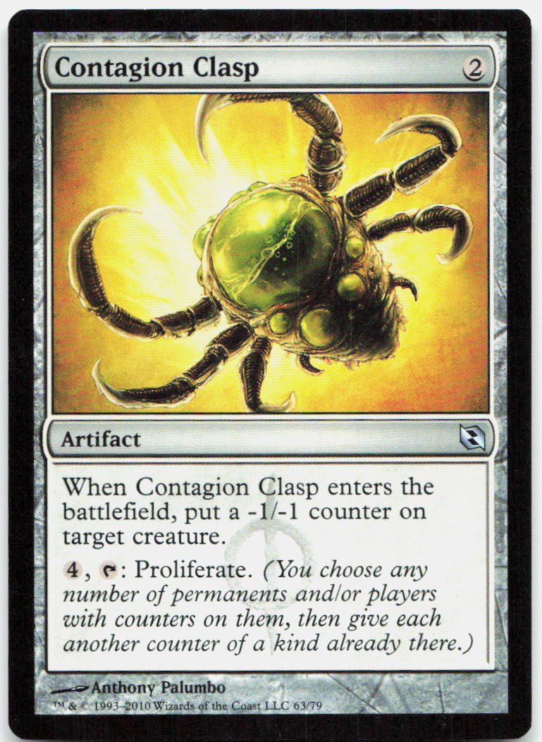 Contagion Clasp NM U Duel Decks: Elspeth vs. Tezzeret 63