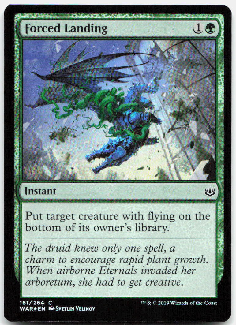 Forced Landing NM Foil C War of the Spark 161