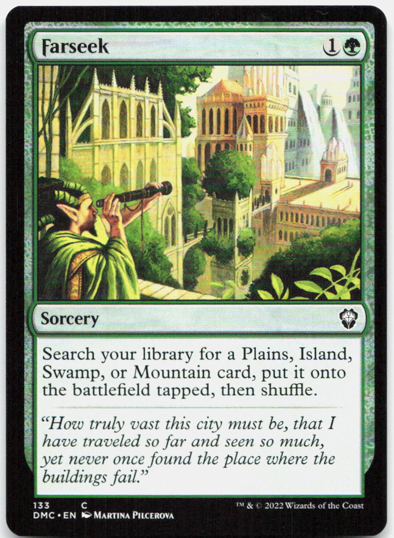 Farseek NM C Commander: Dominaria United 133