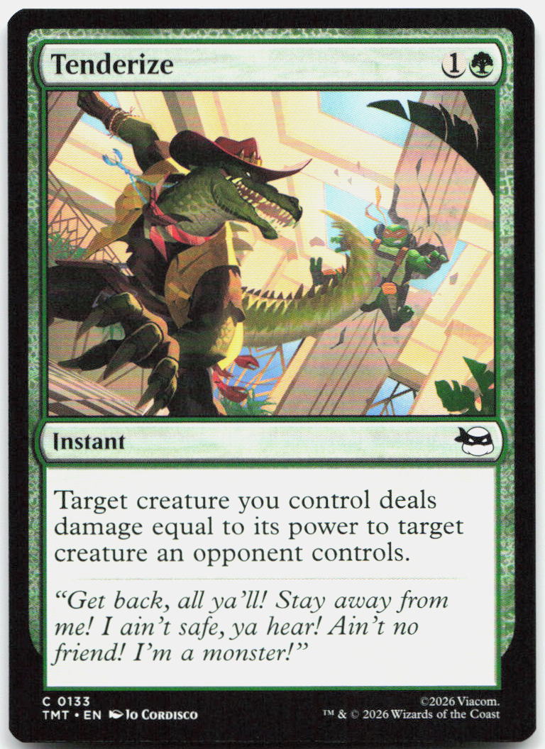 Tenderize NM C Teenage Mutant Ninja Turtles 133