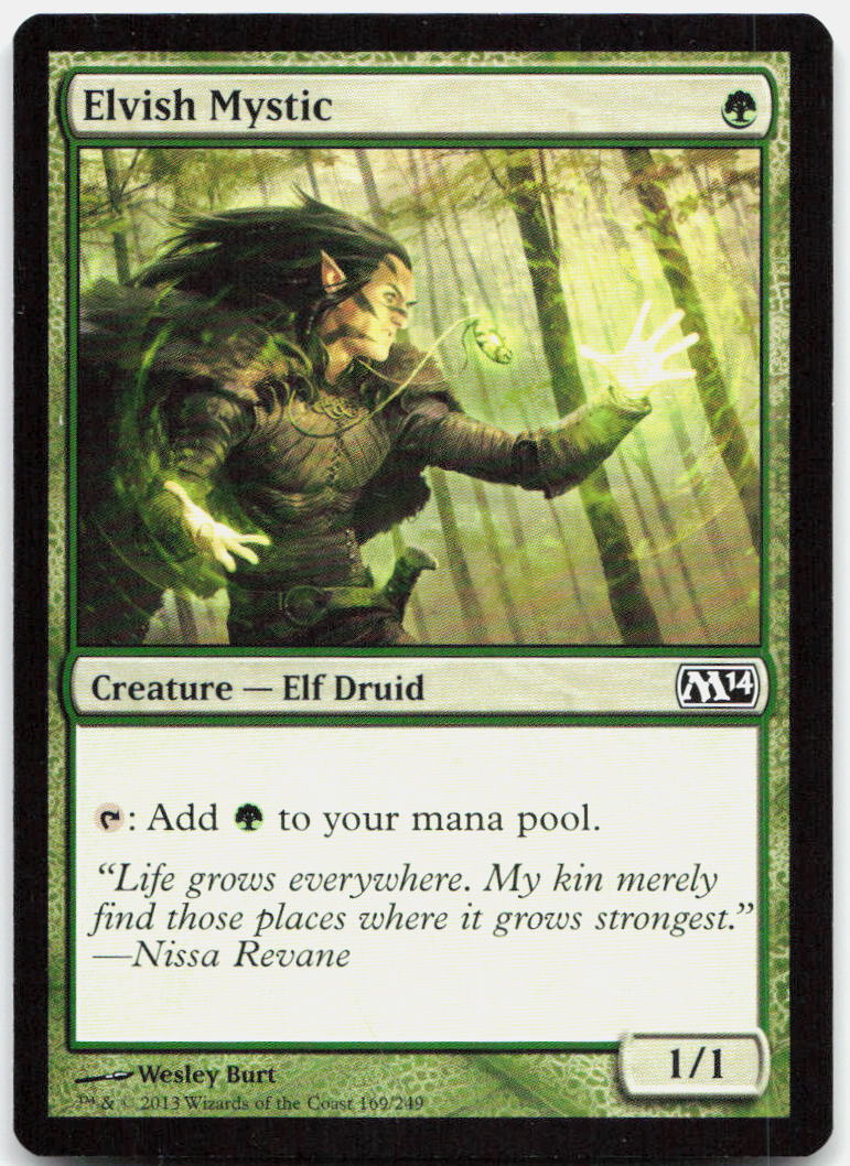 Elvish Mystic NM C Commander Anthology 103