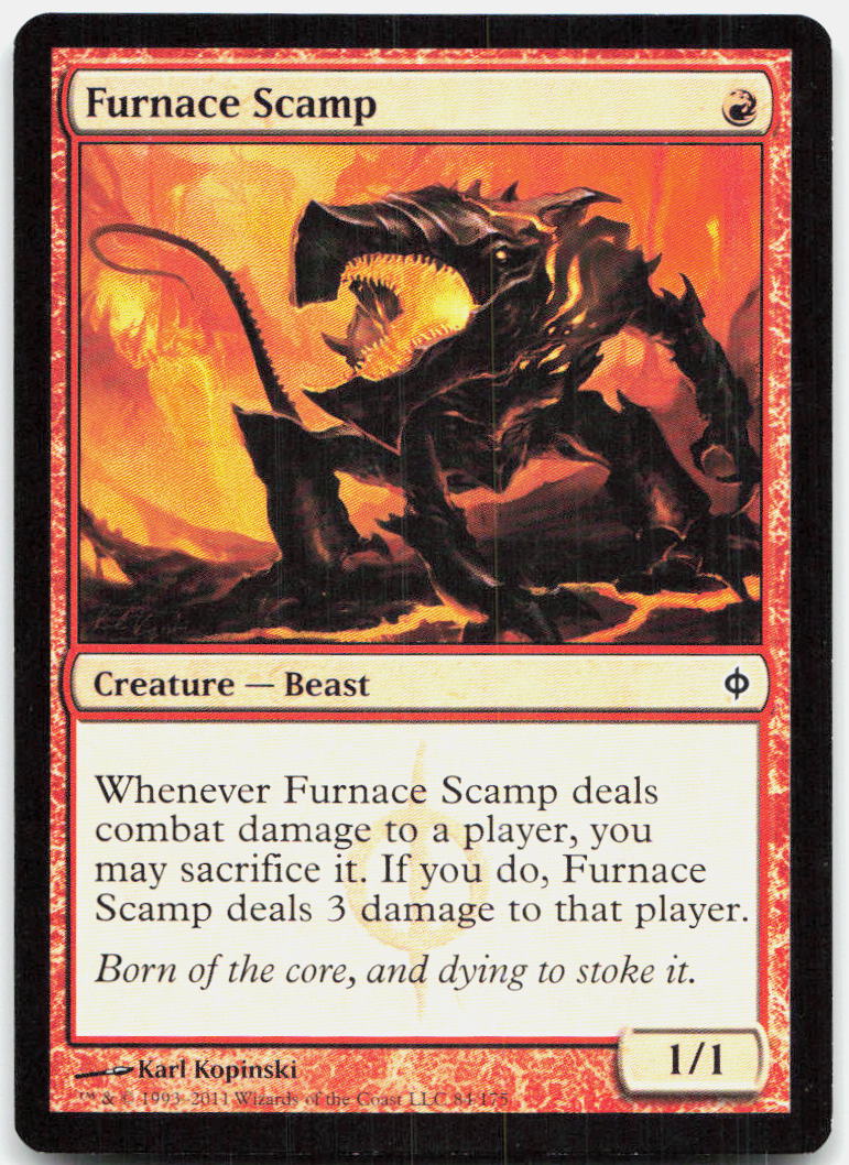 Furnace Scamp NM C New Phyrexia 84