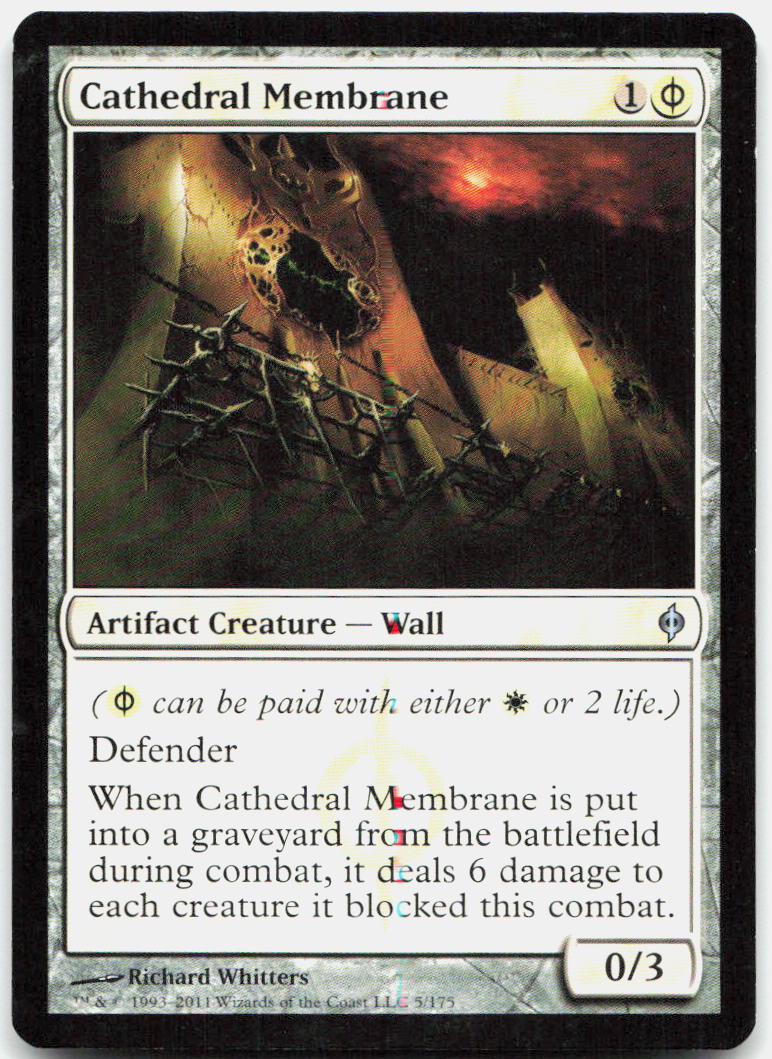 Cathedral Membrane NM U New Phyrexia 5